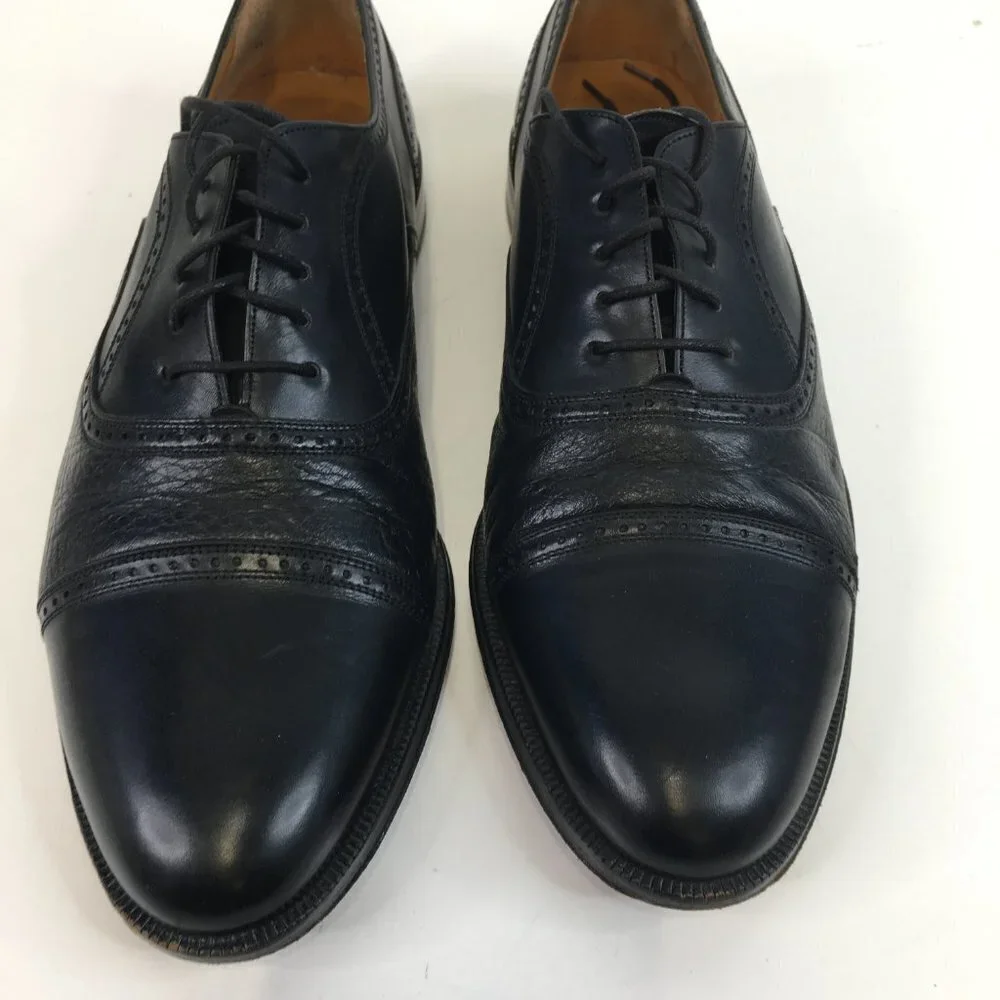 Mezlan black leather